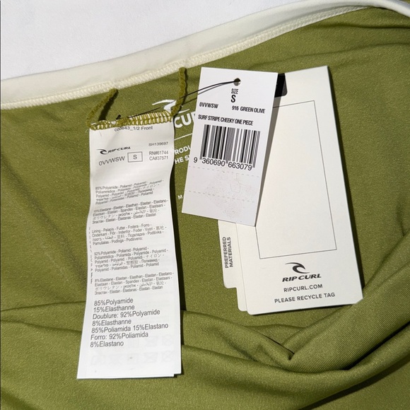 Rip Curl SURF STRIPE CHEEKY ONE PIECE, SMALL - Picture 9 of 10